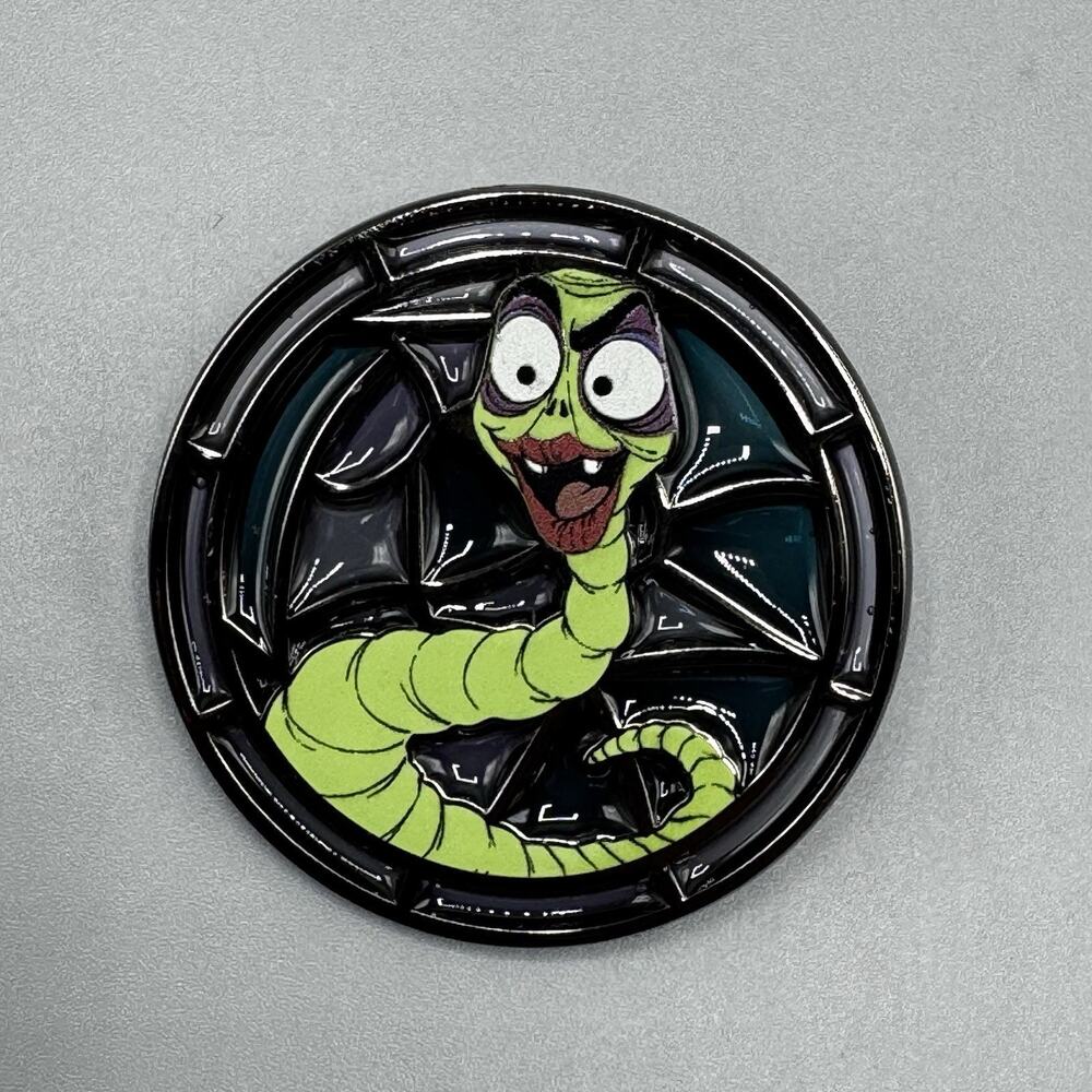 Tim Burtons Corpse Bride Portrait Blind Enamel Pin MAGGOT New Open Box